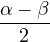 α − β
--2--