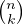 (n)
 k